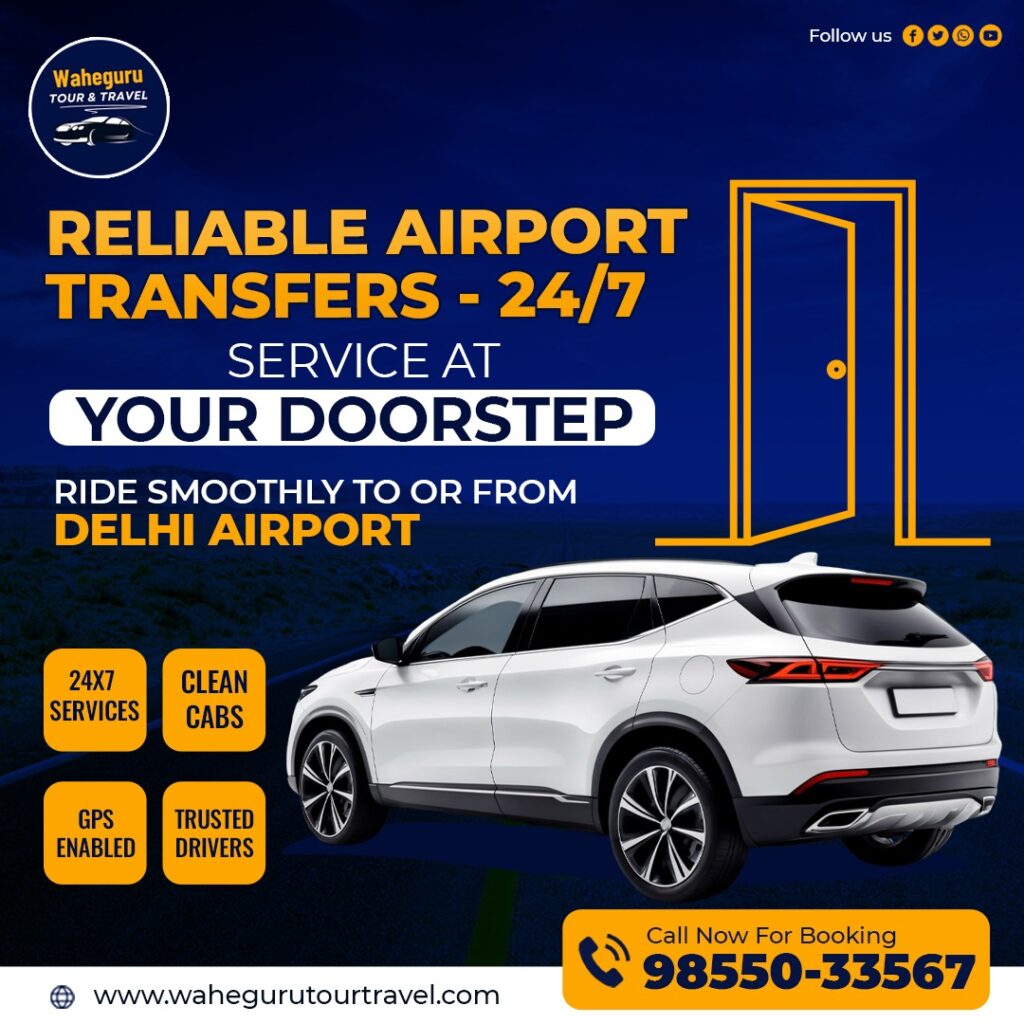 Mullanpur to Delhi Taxi Service